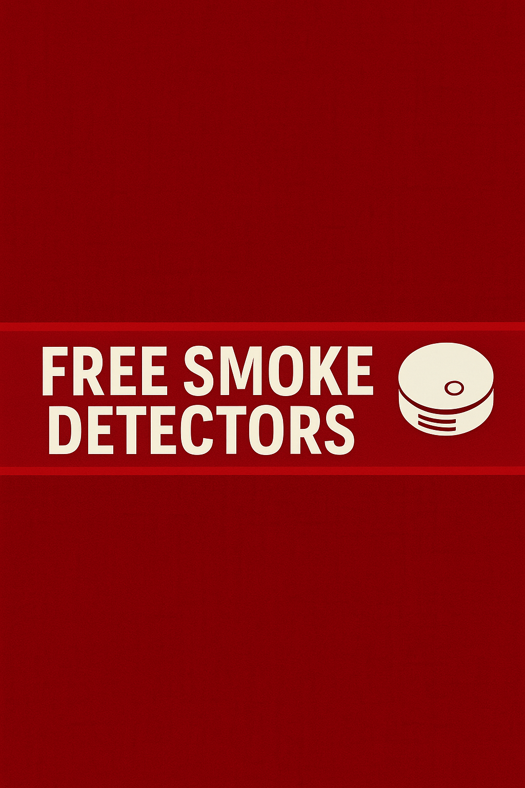 Free Smoke Detectors